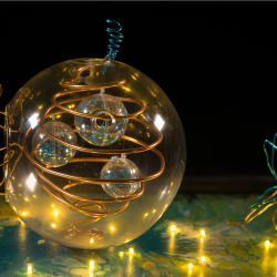 Sculpture Métal & Peinture