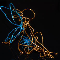 Sculpture Métal & Peinture