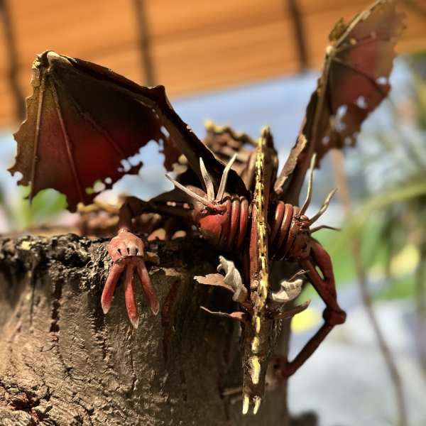 Sculpture Métal & Bois