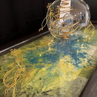 Sculpture Métal & Peinture